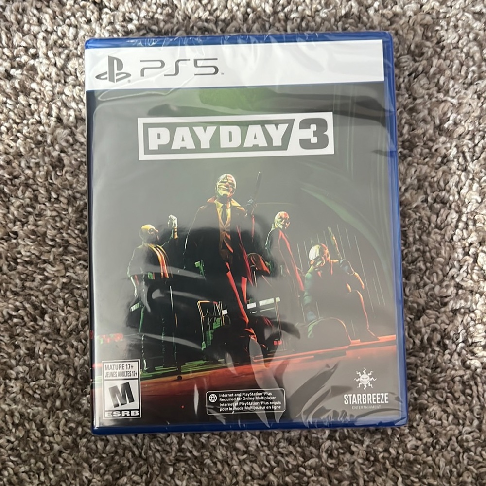 Sony PlayStation 5 Disc Game PayDay 3